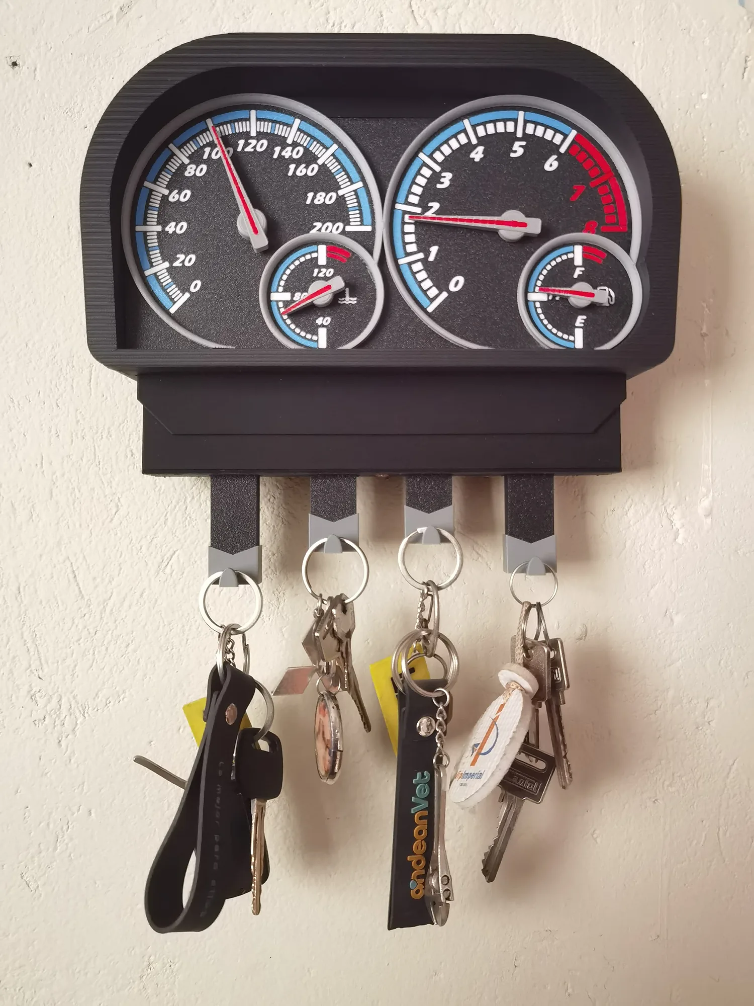 Colgador de llaves de pared